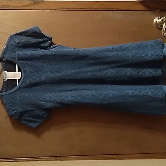 Cloud 8 Blue Lace Dress 2 Piece - Picture 2 of 7